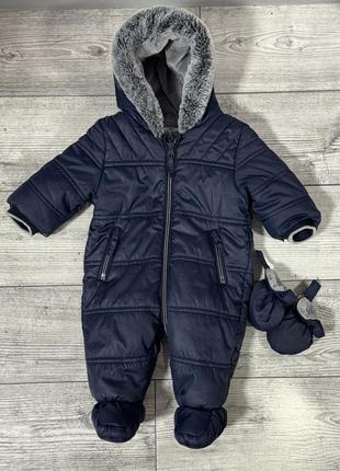 Комбинезон еврозима 56-62 george, комбинезон зимний 0-3 месс