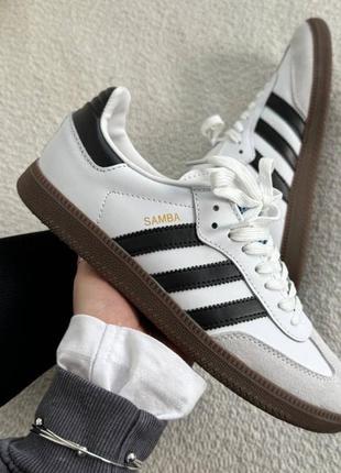 Уцінка кросівки samba og low white black