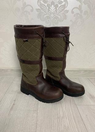 Фирменные сапоги для верховой езды barbour