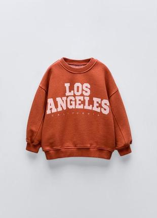 Свитшот zara 4-5 р