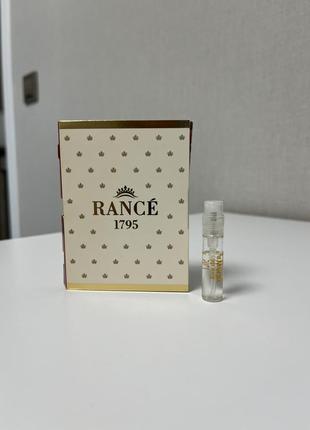 Оригінальний зразок аромату rance 1795 eau de zéphyr
