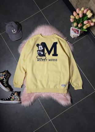 Объемный оверсайз-свитшот от disney