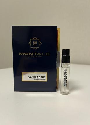 Оригинальный образец аромата montale vanilla сake