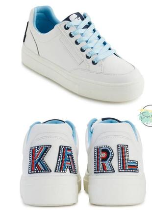 Karl lagerfeld кросівки us9,5(40-40,5) оригінал