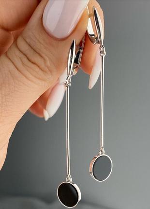 Серьги из серебра