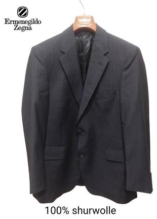 Ermenegildo zegna, невероятного качества шерстяной пиджак (тяжной люкс) итальянского производителя