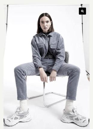 Вельветові штани джинси мом