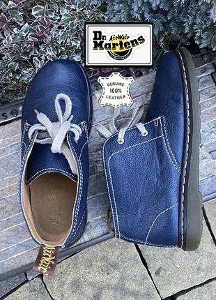 Dr.martens фирменные кожаные удобные женские ботинки натуральная кожа оригинал 37р.