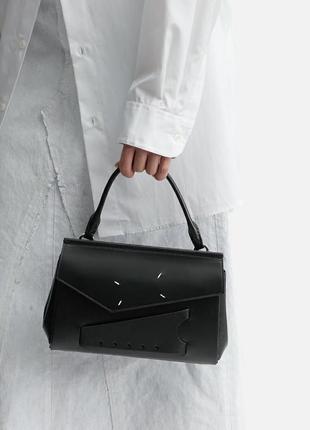Шкіряна сумка maison margiela
