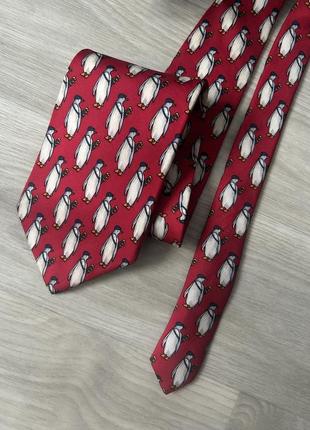Краватка краватка brooks brothers-penguin "golfer" theme 100% silk neck tie-usa