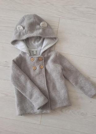 Кофта кардиган з вушками