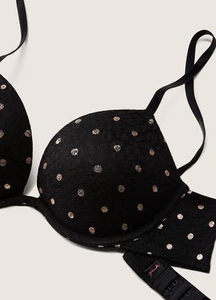 Бюстгальтер victoria’s secret pink супер пуш ап лиф бюст виктория сикрет выктория сикрет