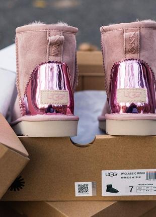 💜❄️ugg classic mini ii boot pink violet ❄️💜5 фото