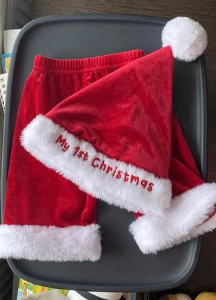 Костюмчик рождественский/новодний my 1st christmas