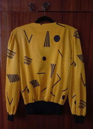 Джемпер кофта желтая м2 фото