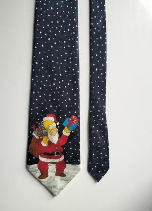 Галстук новогодний галстук симпсоны the simpsons marks & spencer