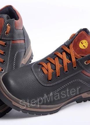 Черевики шкіряні зимові timberland sheriff perfecto4 фото