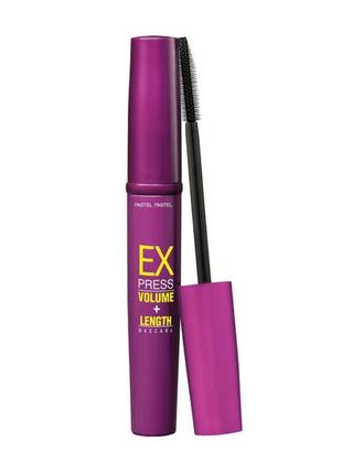 Туш pastel express volume & length mascara