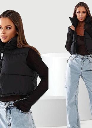 Кружевные укороченные жилетки.