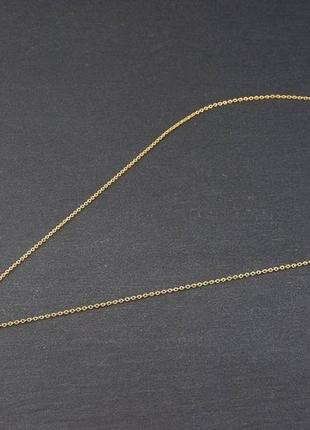 Намисто-кльош ланцюжка персональний подарунок особиста буква золото срібло підвіска кулон намисто mc3484 фото