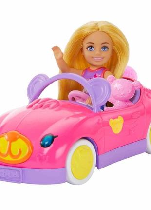 Кукла барби челси с машиной barbie chelsea toy car teddy car