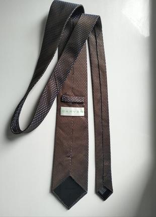 Краватка галстук carven в горошок