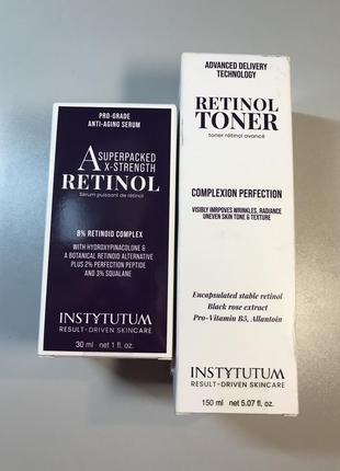 Сыворотка с ретиноидом, ретинол от instytutum anti-aging retinol serum
