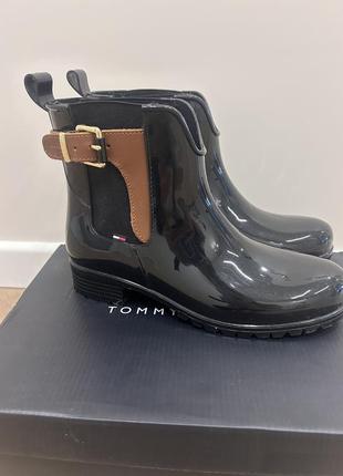 Резиновые сапоги tommy hilfiger