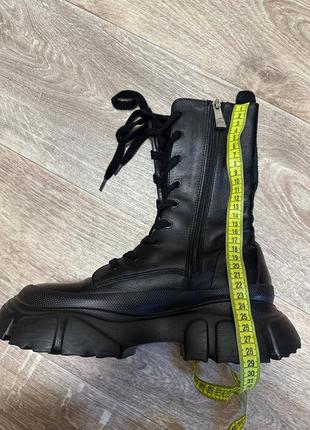 Ботинки сапоги zara 38 размер, 25,5 см