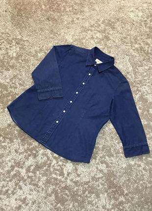 Джинсова сорочка 50 розмір