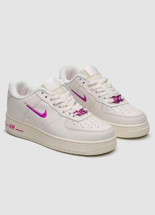 Nike air force 1’07se coconut mink/ playful pink