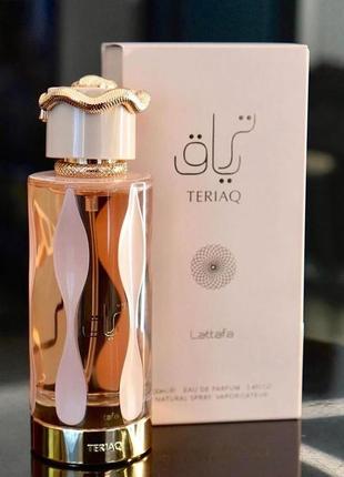 Легендарная женская парфюмированная вода lattafa teriaq(оригинал)