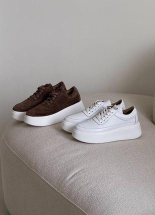 Кеды кроссовки на повышенной подошве белые кожаные рептилия питон змея замшевые коричневые 11185 11186 11187