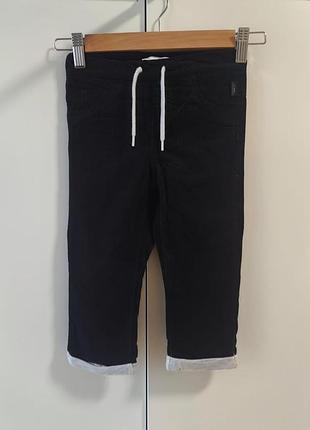 Брюки вельветовые на трикотажной подкладке name it