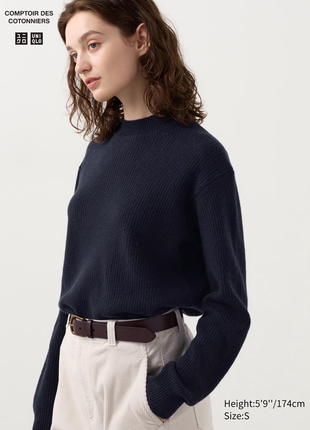 Свитер из овечьей шерсти uniqlo and comptoir des cotonniers