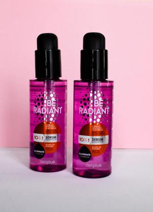 Сыворотка для волос be radiant 10 в 1 ( увлажнение , питание, термозащита ) 100ml. испания #разбираю