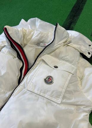 Куртка moncler белая
