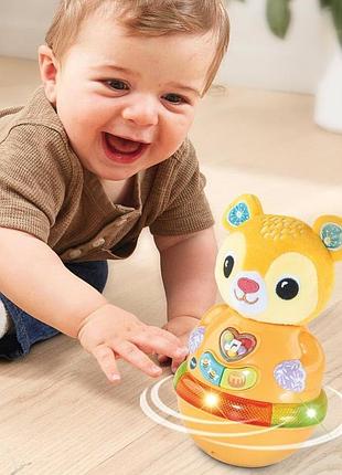 My tumbler bear vtech интерактивная игрушка от 6 мес