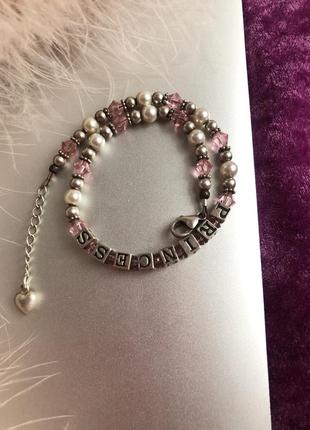 Браслет princess серебро 925 серебро