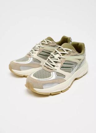 Споривные кроссовки женские цветные zara new