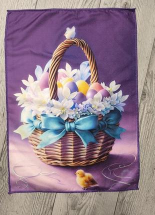 Класний великий кухонний рушник кошик  3d малюнок