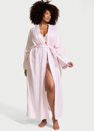 Халат victoria's secret modal-cotton long robe