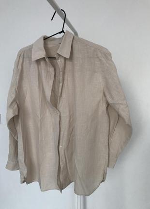 Льняна сорочка oversize