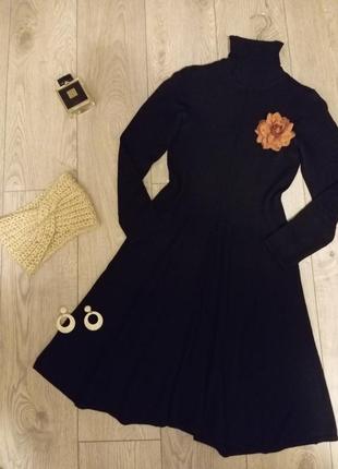 Черное женское платье zara