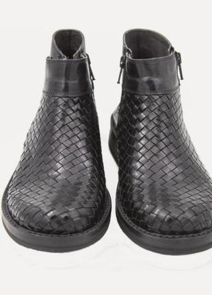 Фирменные кожаные ботинки bubetti, р.36,5-37