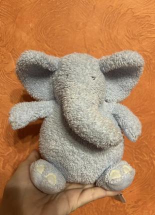 Слон погремушка jellycat