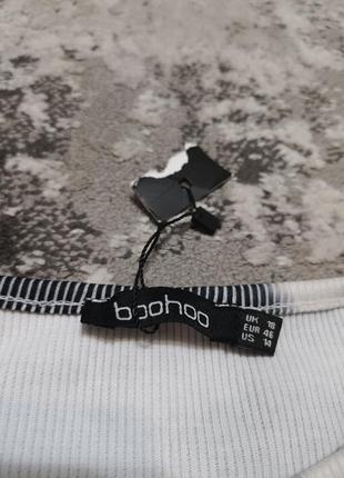 Тай дай топ в рубчик boohoo5 фото