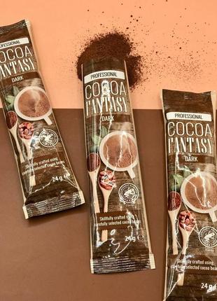Горячий шоколад cocoa fantasy dark (200 штук в наличии)