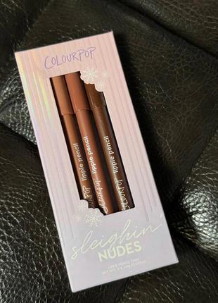 Набір олівців для губ colourpop sleighin' nudes
