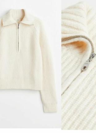 Свитер  на молнии h&m